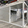 Extended Awning Design Flat Pack Container House Protable Shop