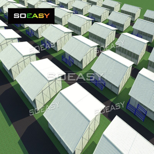 Portable Prefab K Type House for School Classroom Modular Camp