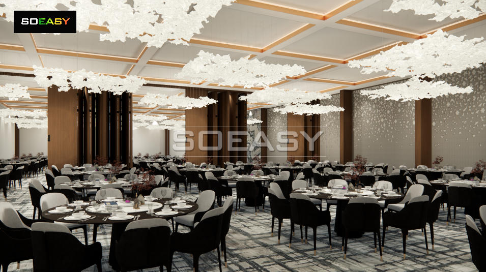 Steel structure dining hall