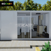 French Windows Design Expandable Container House Seaside Vacation