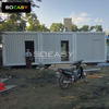 Light Steel Structure Cheap Prefab Detachable Container House To Burma 