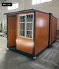 Expandable Tiny Wooden House Container Office China Supplier Customized Size