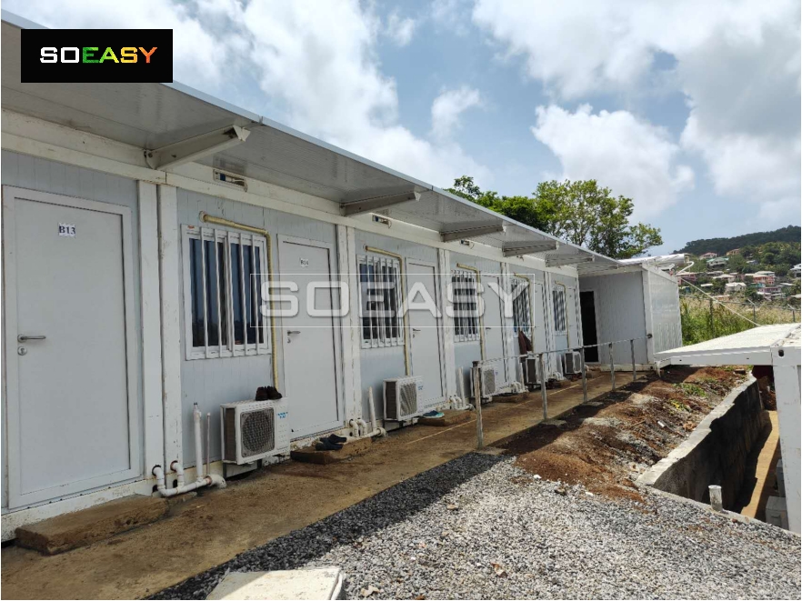 Rumah Kontainer Paket Datar