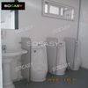 Sanitary Ware Sit Down Toilet Partition Room Flat Pack Container Toilet