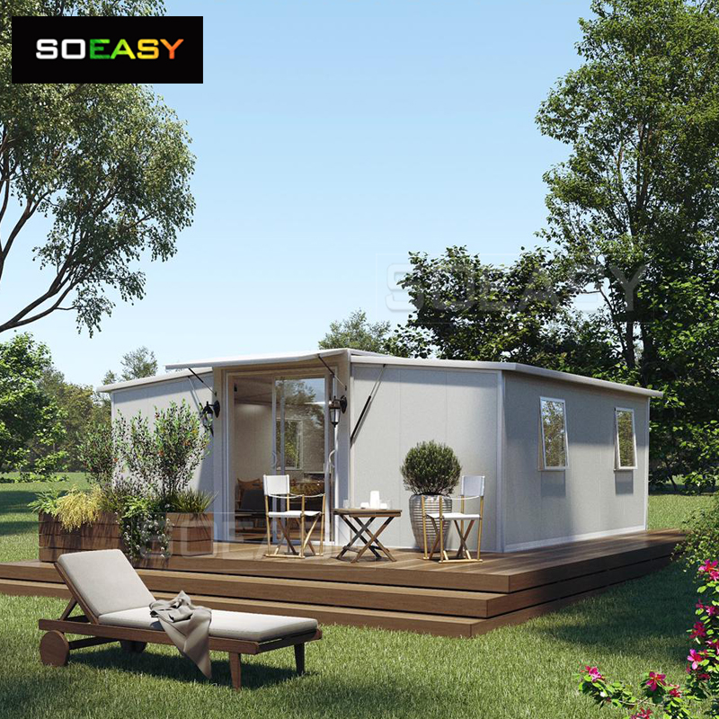 Expandable container house luxury