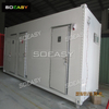 Sanitary Ware Sit Down Toilet Partition Room Flat Pack Container Toilet