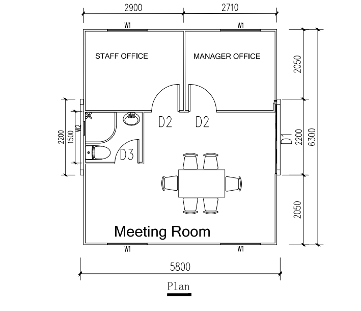 expandable contianer office