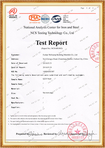 Test Report