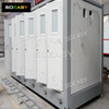 China Factory Six Container Public Toilets with Side Washing Basin 