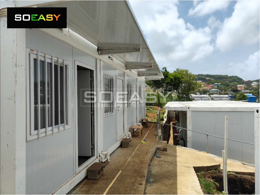 Rumah Kontainer Paket Datar