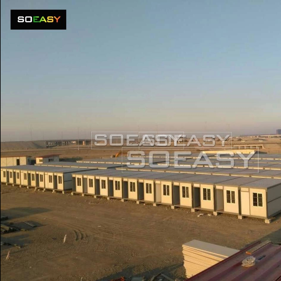 Prefab Folding Container House for Dormitory And Office To Nigeria