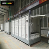 China Factory Six Container Public Toilets with Side Washing Basin 