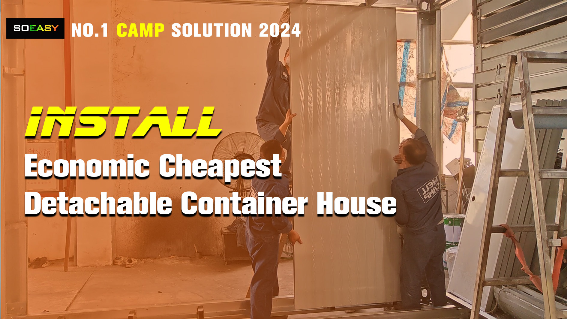 How To Easily And Quickly Install Detachable Container House?