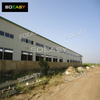 Fast Green And White Steel Structure Warehouse Customized Camp 