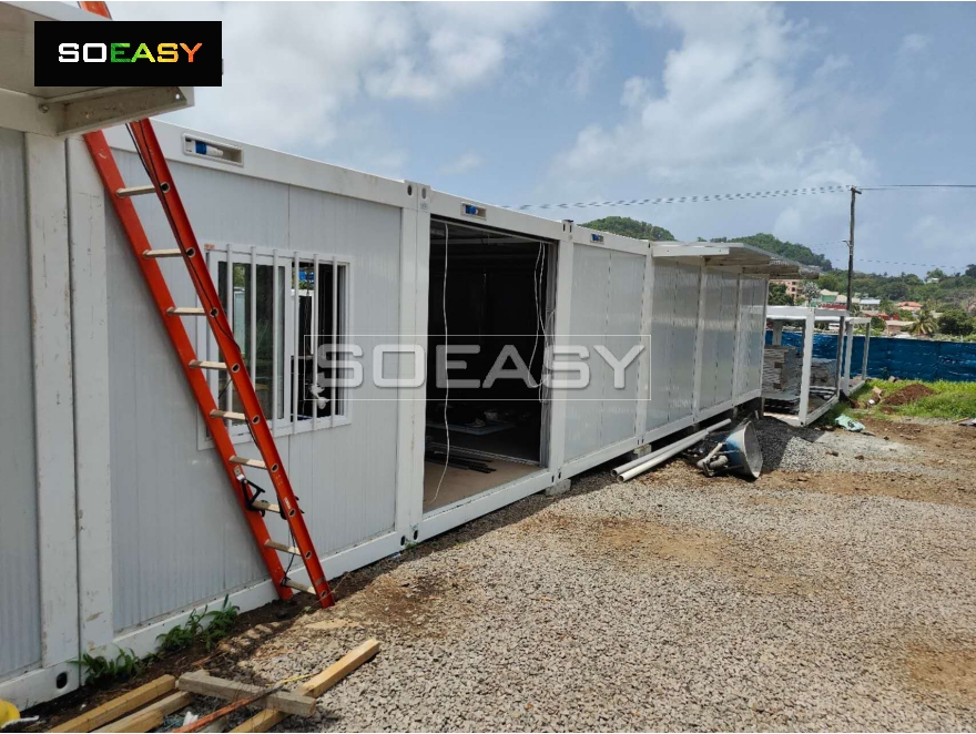 Rumah Kontainer Paket Datar