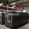 Dark Grey Design Folding Container House Prefab Customized Modular