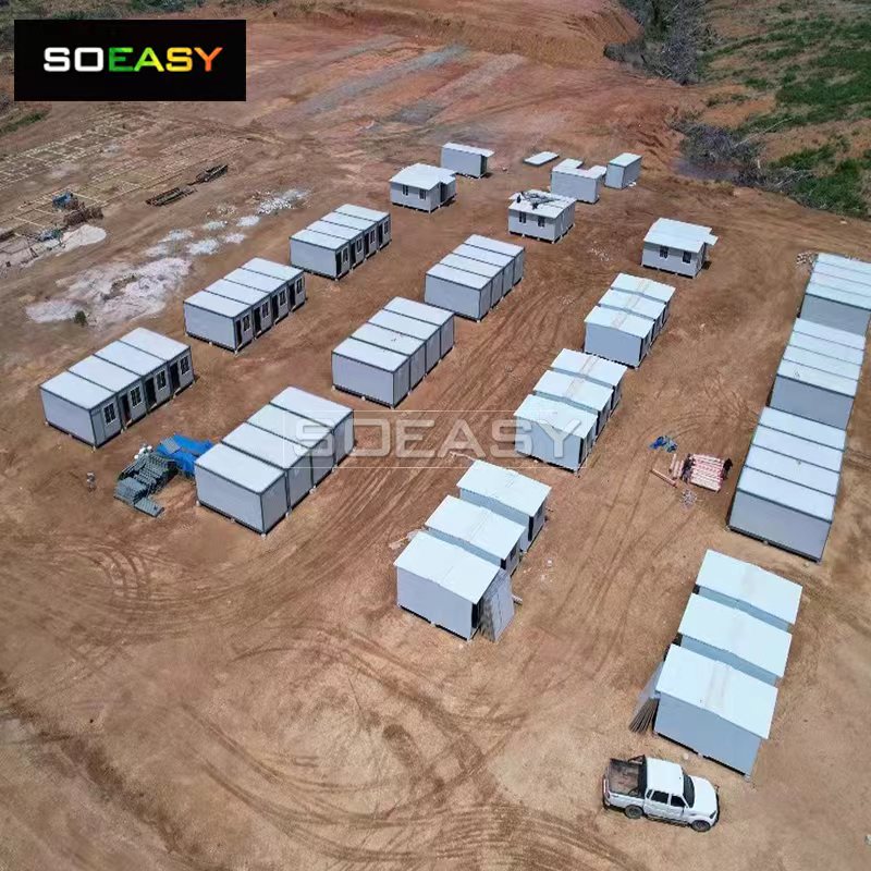 Expandable Tiny House Container Dormitory China Supplier Mining Camp Accommodation For Sale