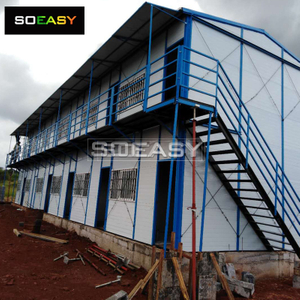 Easy Fast Assemble Prefab K Type House Steel Structure Construction