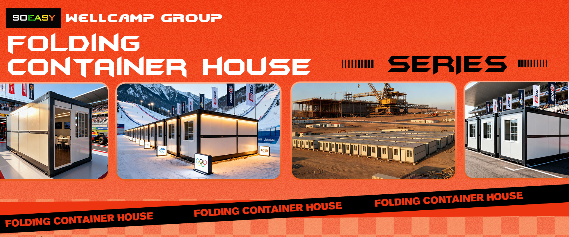 China SOEASY Folding Container House Series