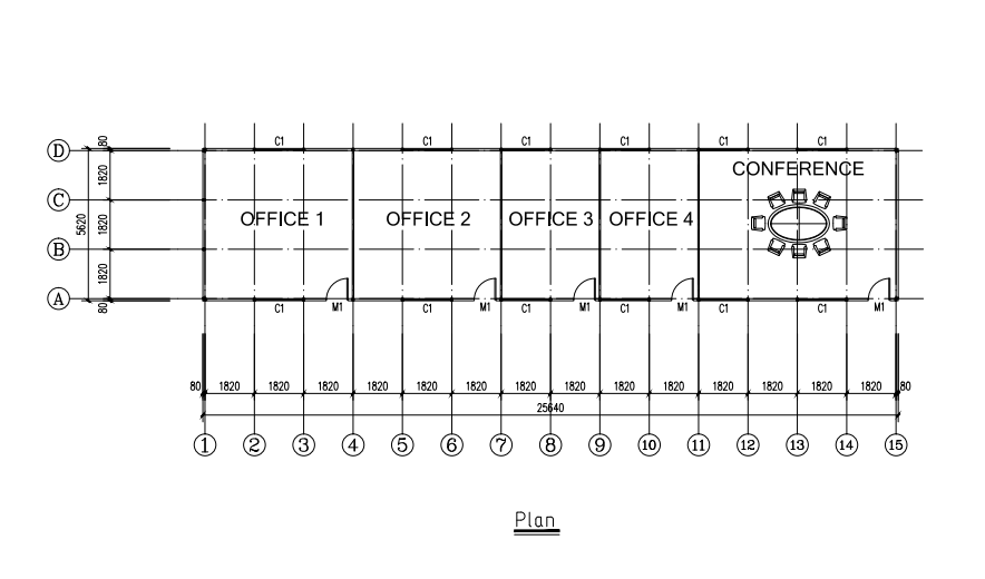 prefab site office