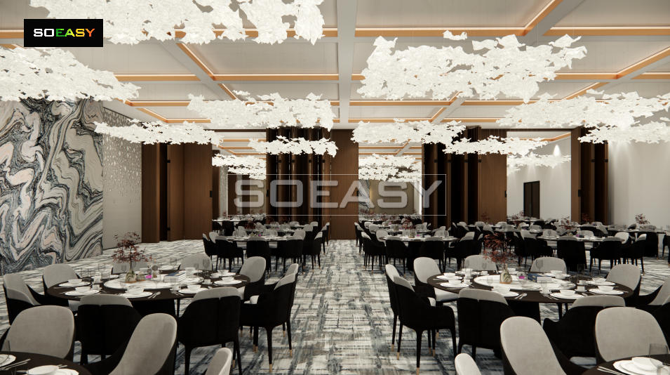 Steel structure dining hall