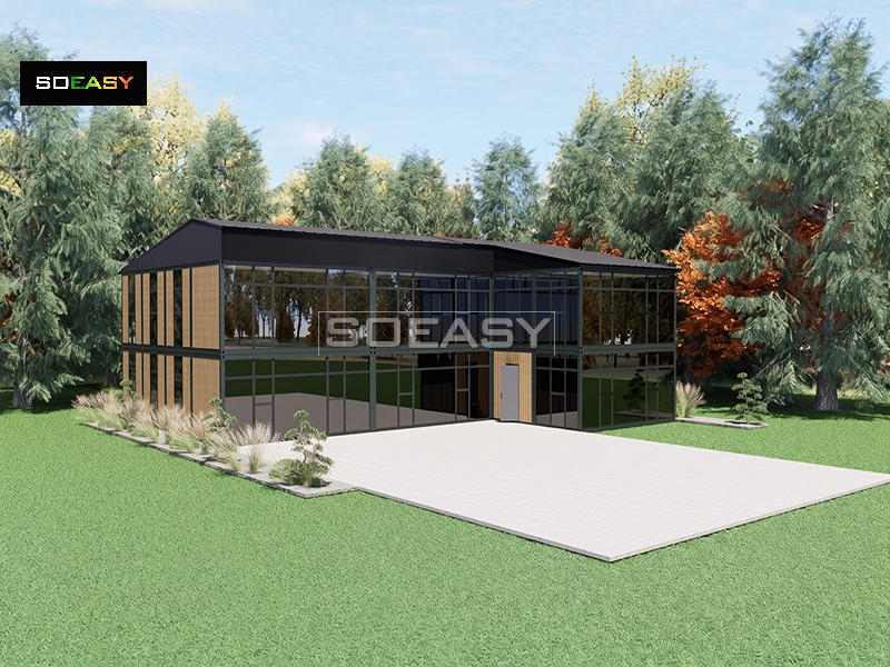 Flat Pack Container Modular Office To Serbia