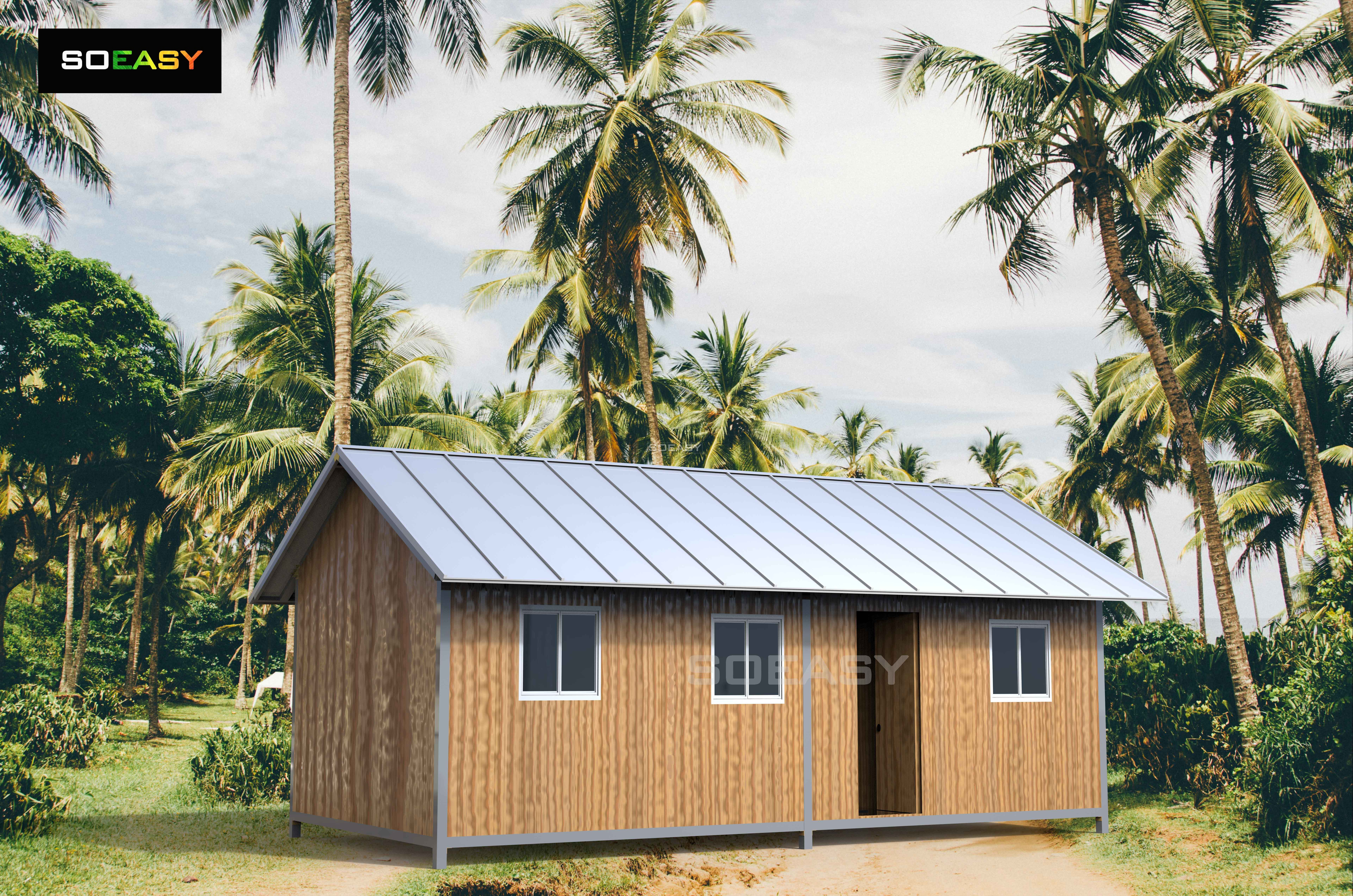 prefabricated house construction