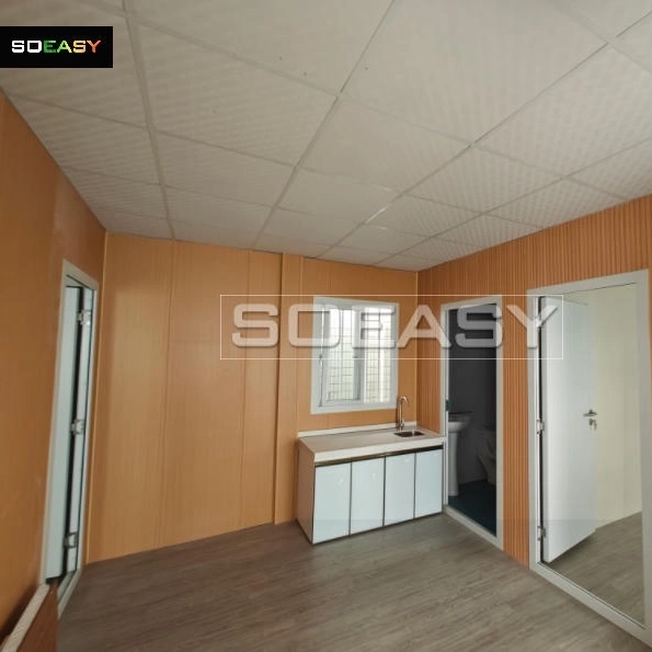 Advanced insulation systems and building materials in a prefabricated house